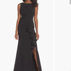 Eliza J Ruffle Gown